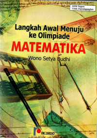 Image of Langkah Awal Menuju Ke Olimpiade Matematika