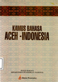 Image of Kamus Bahasa Aceh- Indonesia